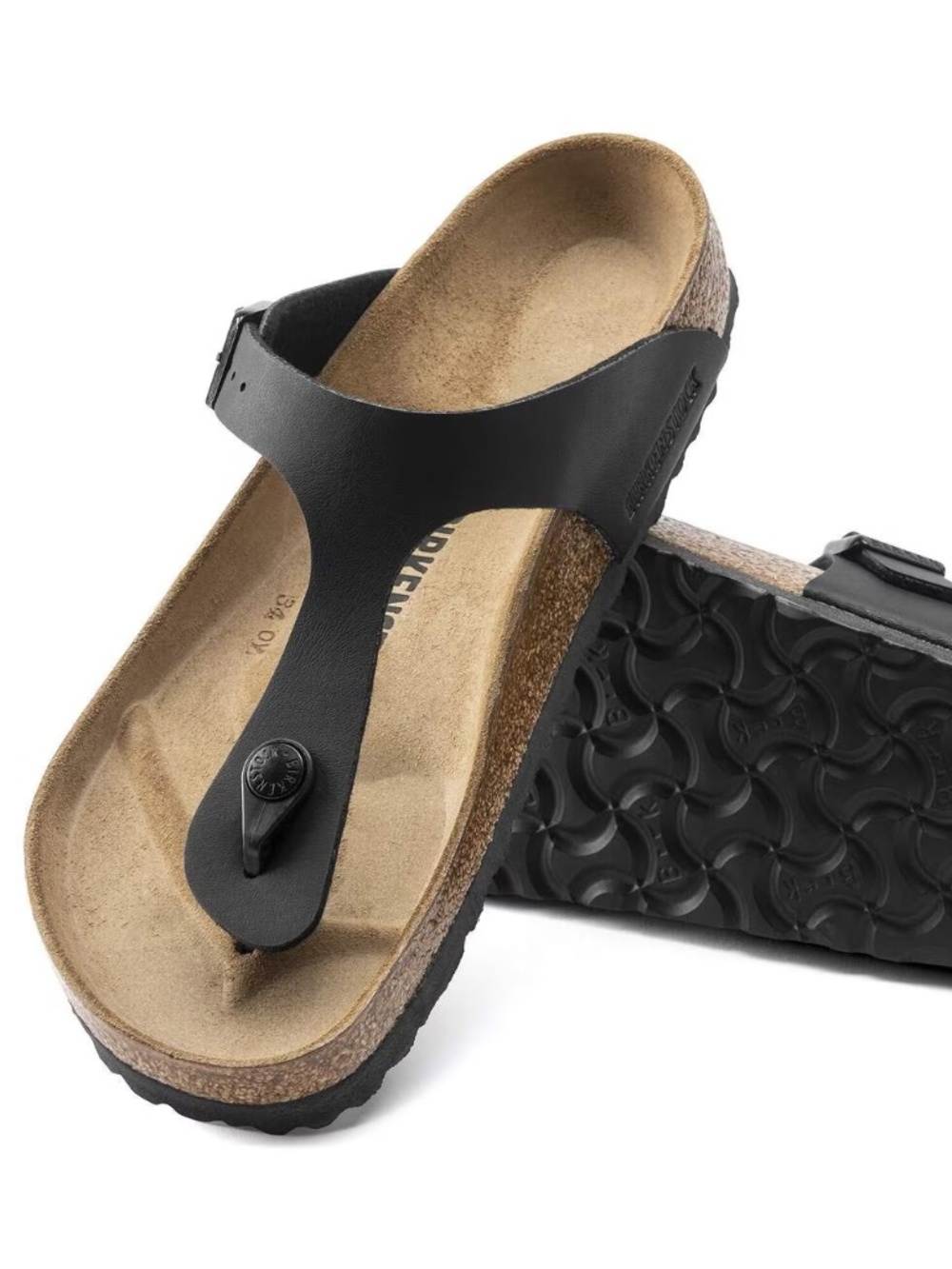 BIRKENSTOCK Gizeh Graceful Licorice Unisex Sandals Men 8 Women 10 NEW